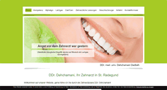 Desktop Screenshot of grazerzahn.at